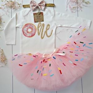 Custom made Donut tutu skirt